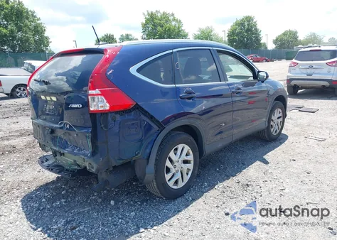 2015 Honda Cr-V Ex-L z USA, uszkodzony, nr VIN 2HKRM4H71FH682290